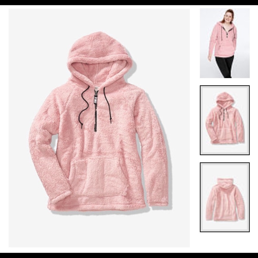 NIP. SHERPA HOODIE LARGE